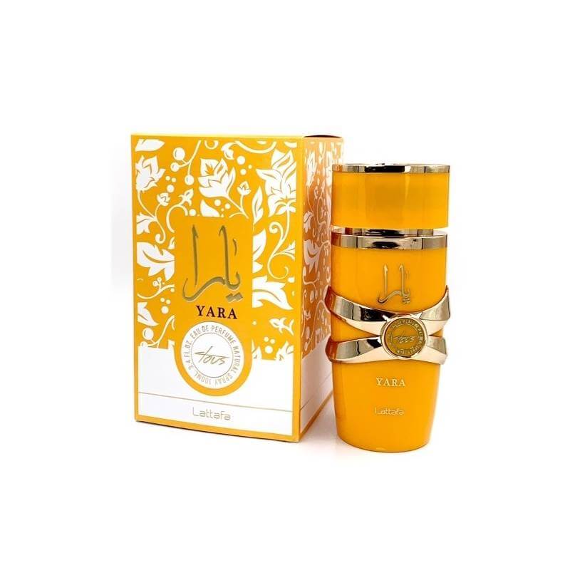Yara Tous by Lattafa Packaging and Bottle – 3.4OZ - Perfumes de Adrian