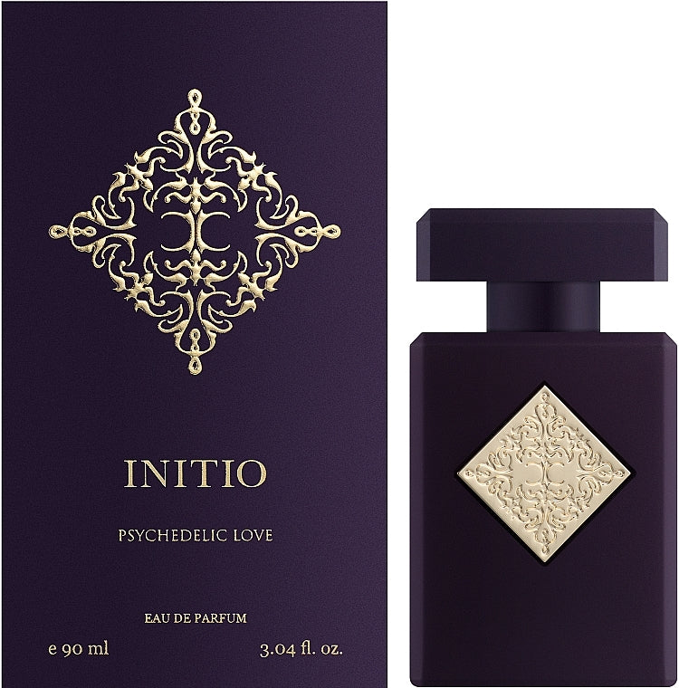 Initio Psychedelic Love Bottle and Packaging - Perfumes de Adrian