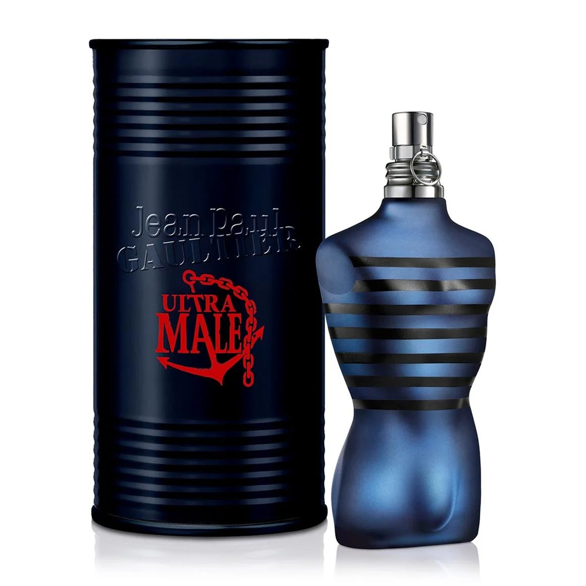 Ultra Male Jean Paul Gaultier Bottle and Packaging - Perfumes de Adrian
