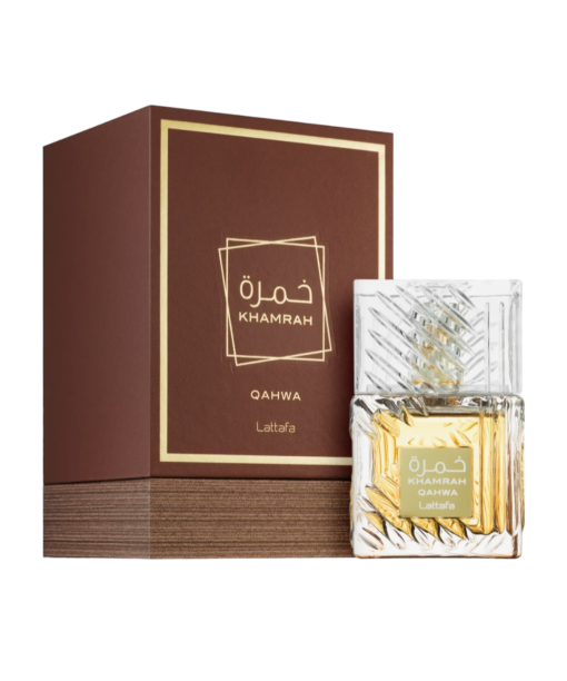 Khamrah Lattafa Qahwa Packaging – 3.4OZ Fragrance - Perfumes de Adrian